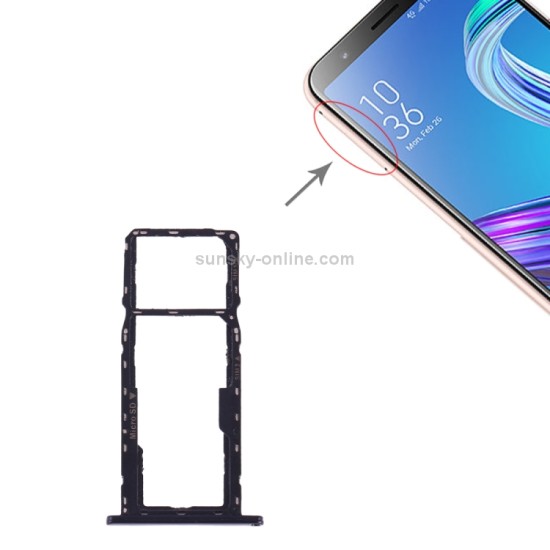 SIM HOLDER ASUS ZENFONE LIVE ZB553KL AZUL